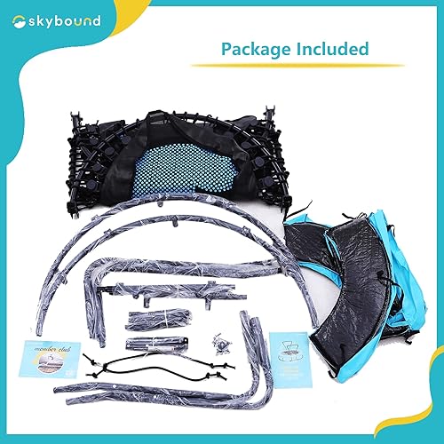 Miniatura 7 de SkyBound Trampolín para niños con asa  Mini trampolín para niños con TDAH, autismo y necesidades sensoriales  Juguetes sensoriales para niños