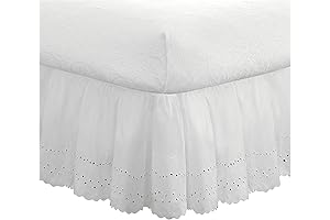 FRESH IDEAS Eyelet Queen Size Dust Ruffle