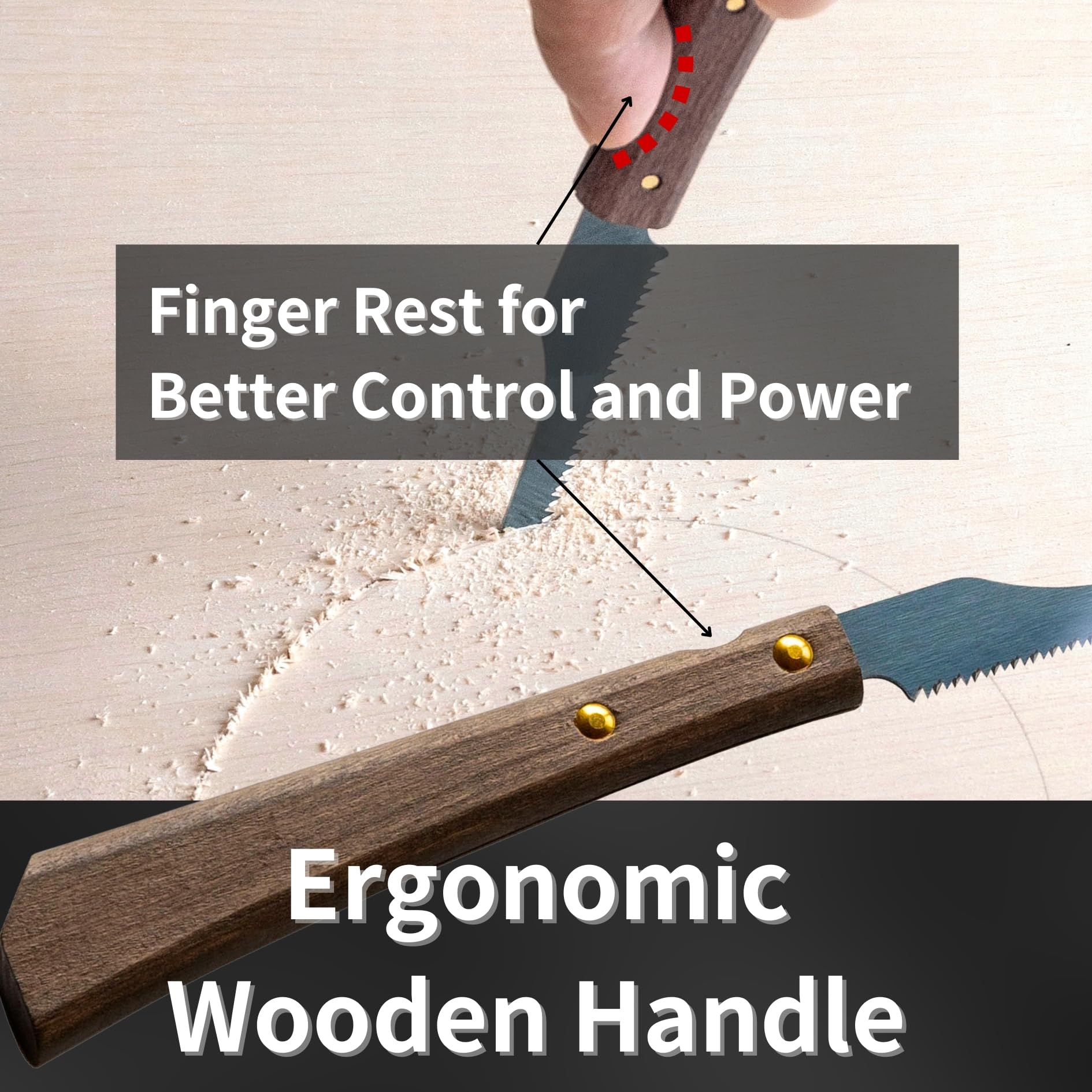 RANSHOU Mini Scie Japonaise De 7,6 Cm Fabriquée Au Japon, Petite Scie Japonaise Pour Bois, Plastique, PVC, Artisanat, Poignée En Bois