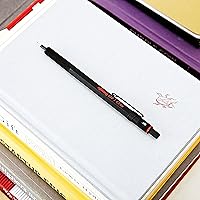 Vista 6 de Lápiz mecánico rotring 600 Series, 0.014 pulgadas, Cuerpo negro