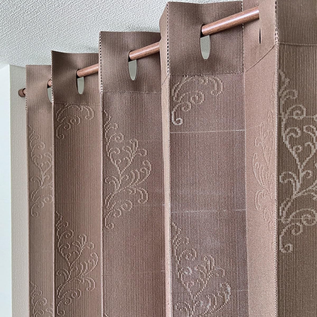 Accordion Curtain, Blindfold, Room Divider, Curtain, Ornament, Pattern, Fashionable, 39.4 x 78.4 ft (100 x 200 m), 59.1 x 98.4 inches (150 x 250 cm), Patapata, Noren, Heat Insulation, Made in Japan, :