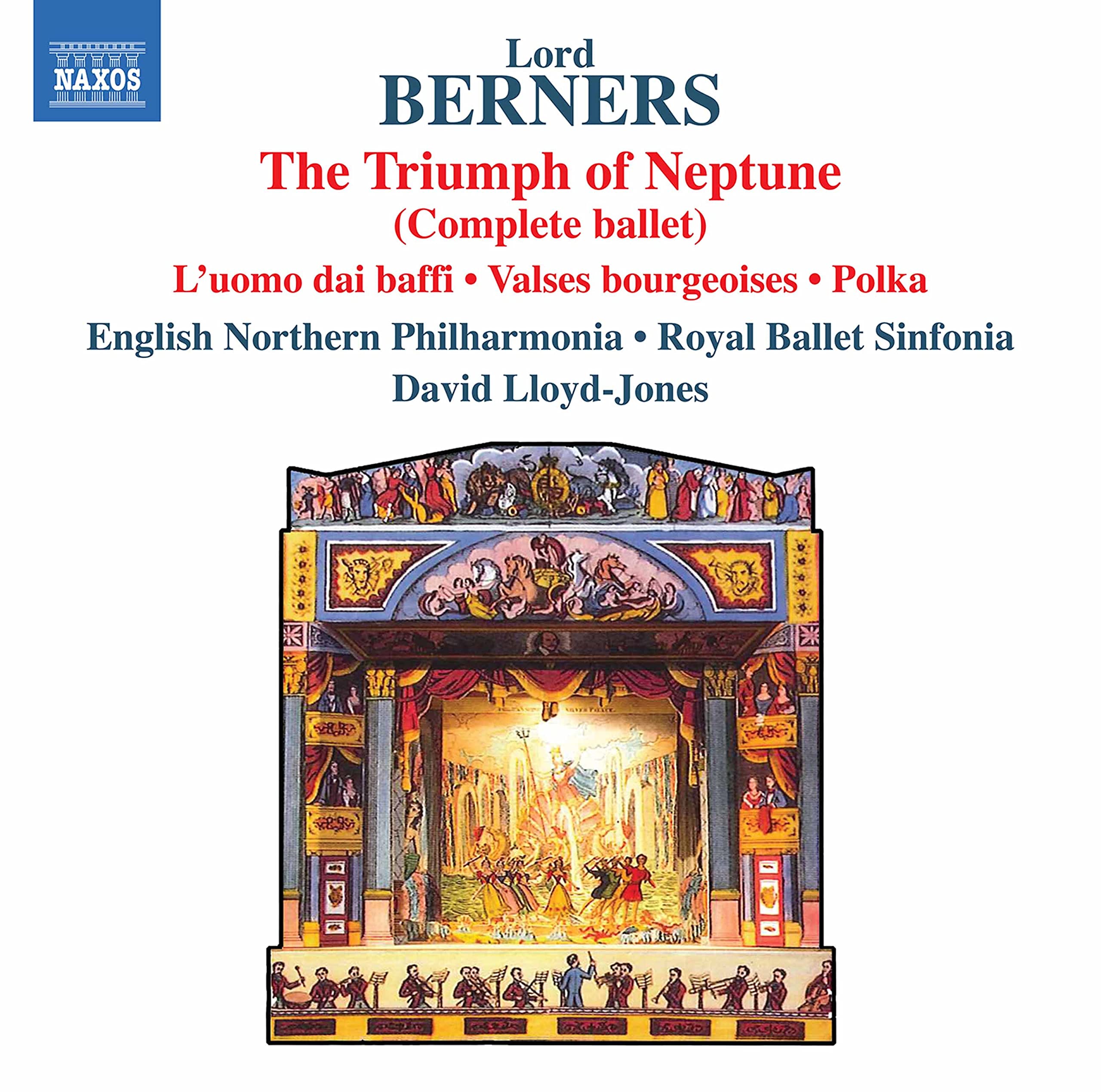 Lord Berners: The Triumph of Neptune (Complete ballet), L'uomo dai baffi, Valses bourgeoises, Polka