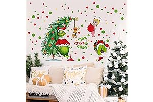 Christmas Wall Decals Stickers for Home Decoration