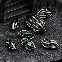 Vista 6 de Arcanum Dungeons and Dragons Dados de Metal Hueco D y D Poliédricos Geniales RPG Dados para Juegos de Rol DND Regalos D20 D12 D10 D8 D6 D4