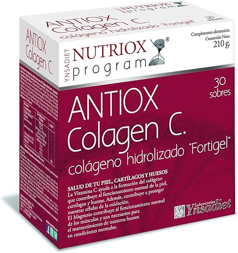Nutriox Antiox Colagen C, Colágeno Hidrolizado Fortigel - 30 Sobres