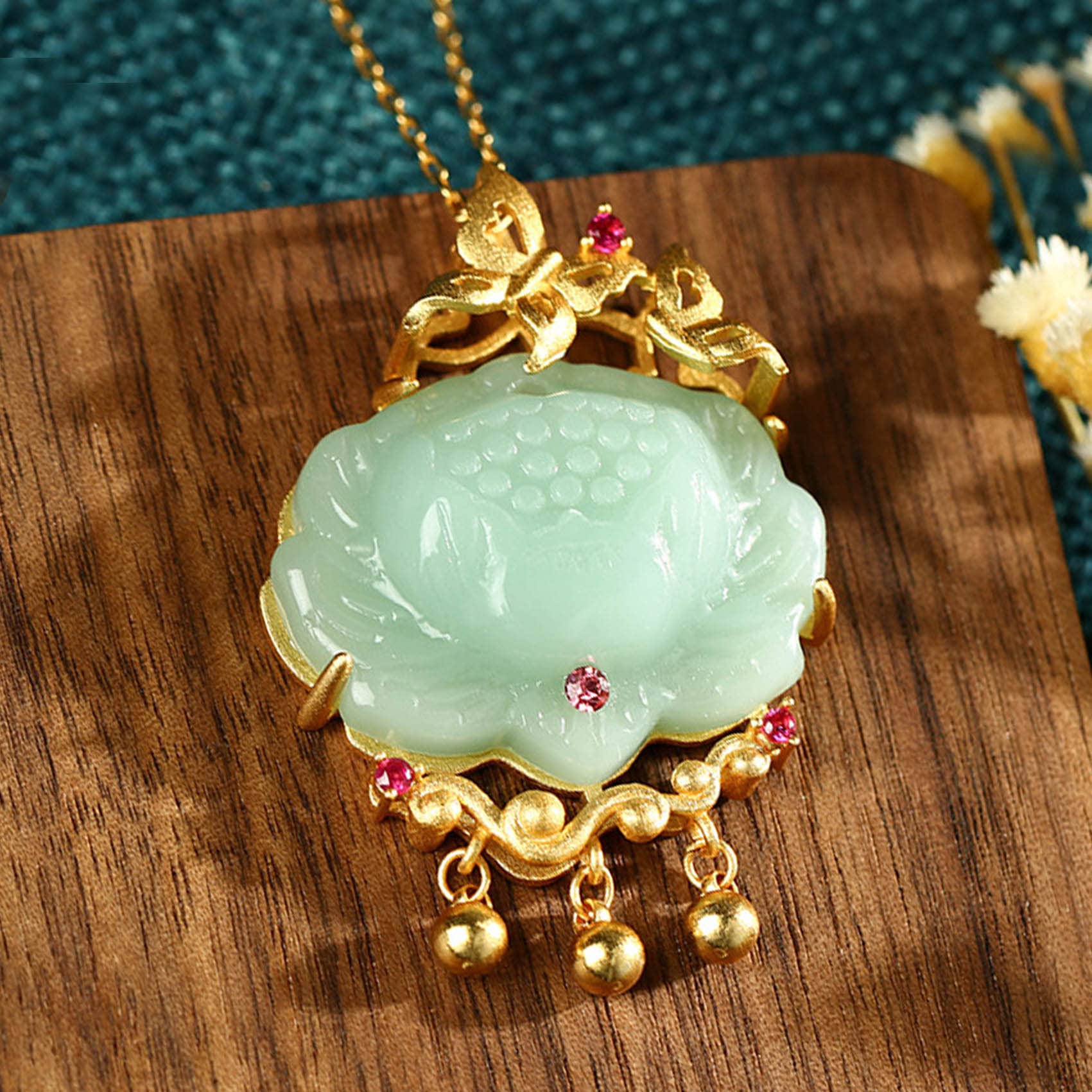 Naszyjnik z kamienia jadeitowego, naszyjnik z urokiem bogactwa Feng Shui, naszyjnik z zawieszką z jadeitu Hetian dla kobiet, naturalny kamień, amulet na szczęście, zabytkowy naszyjnik z jadeitu, taliz