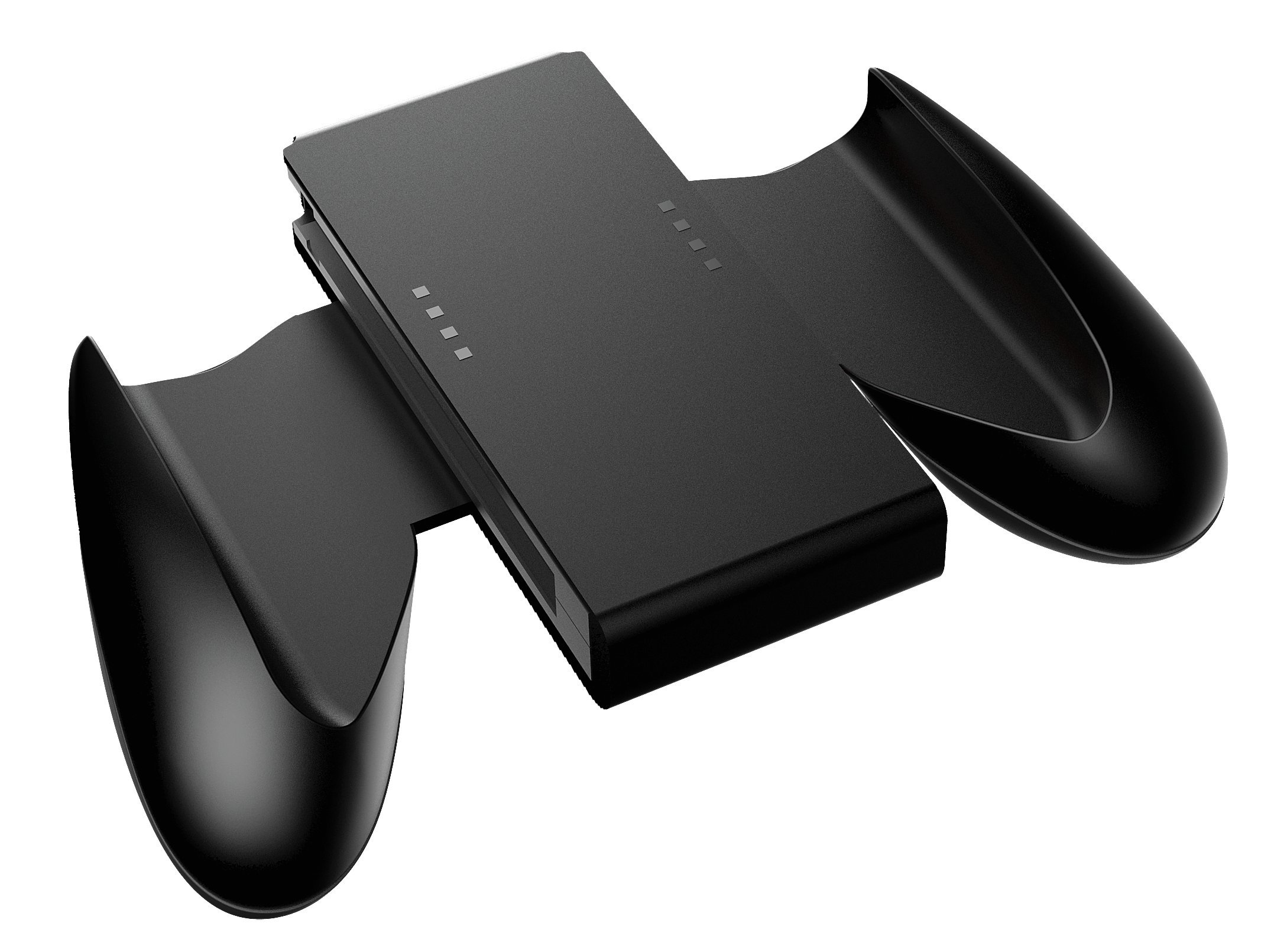 Nintendo Switch Pro Kontroler do Gier, Czarny, 15,6 x 15,2 x 6,6 cm & PowerA Joy-Con Comfort Grip do Nintendo Switch - czarny