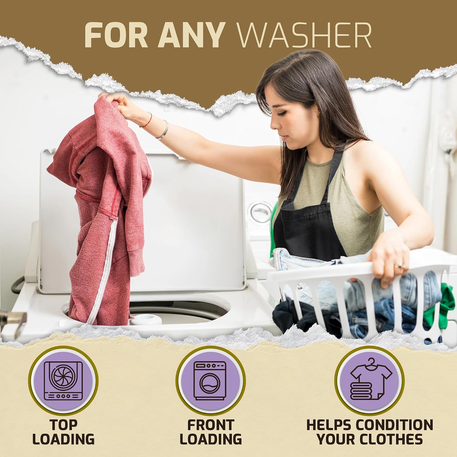 RAW BASICS Scent Boosters for Washer, Lavender Aroma, and Laundry Detergent Sheets, Ocean Breeze Scent image 5