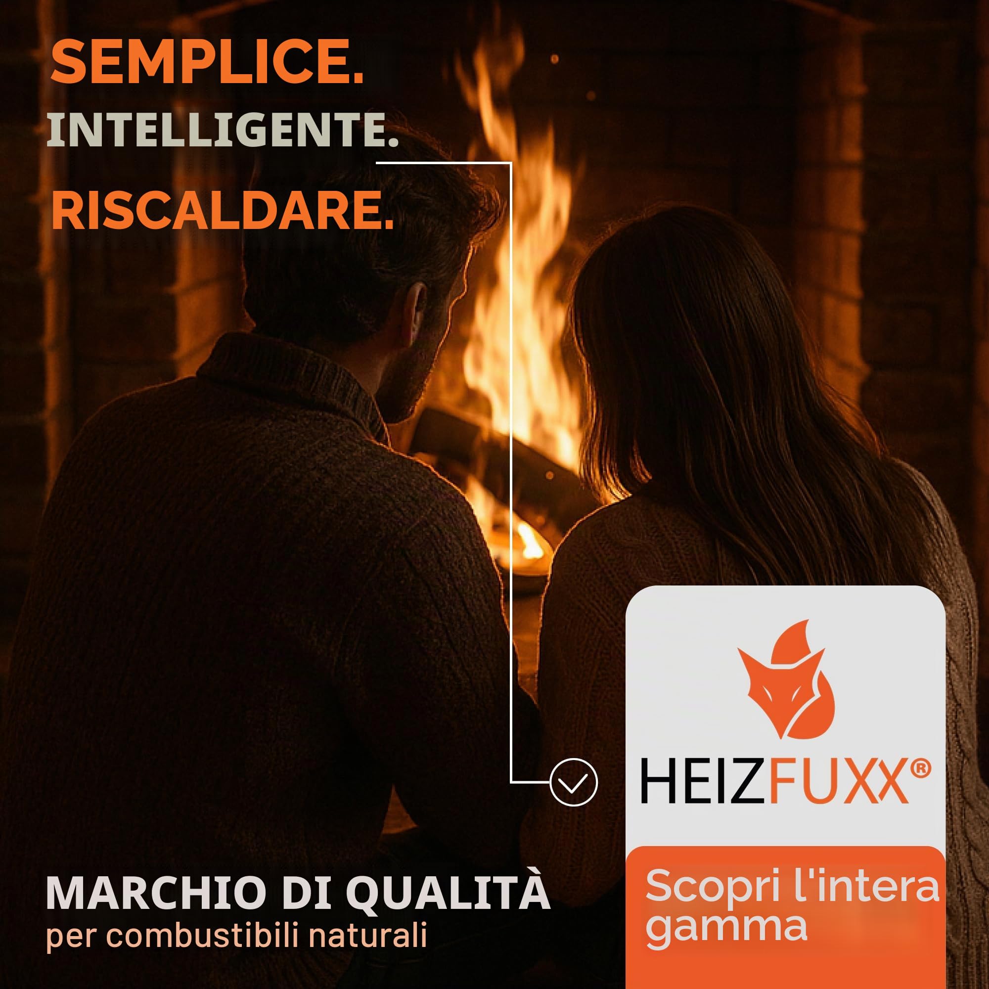 Bricchette di carbone di lignite per camino Rekord, 1 scatola da 25 kg