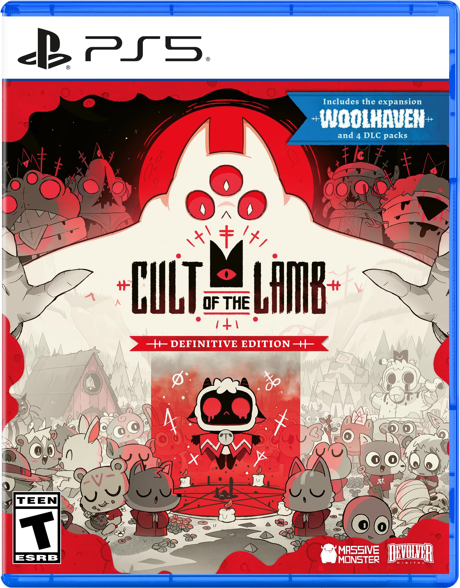 【新品】CULT OF THE LAMB DEFINITIVE EDITION Amazon.com: Cult of the Lamb - Definitive Edition - PlayStation 5