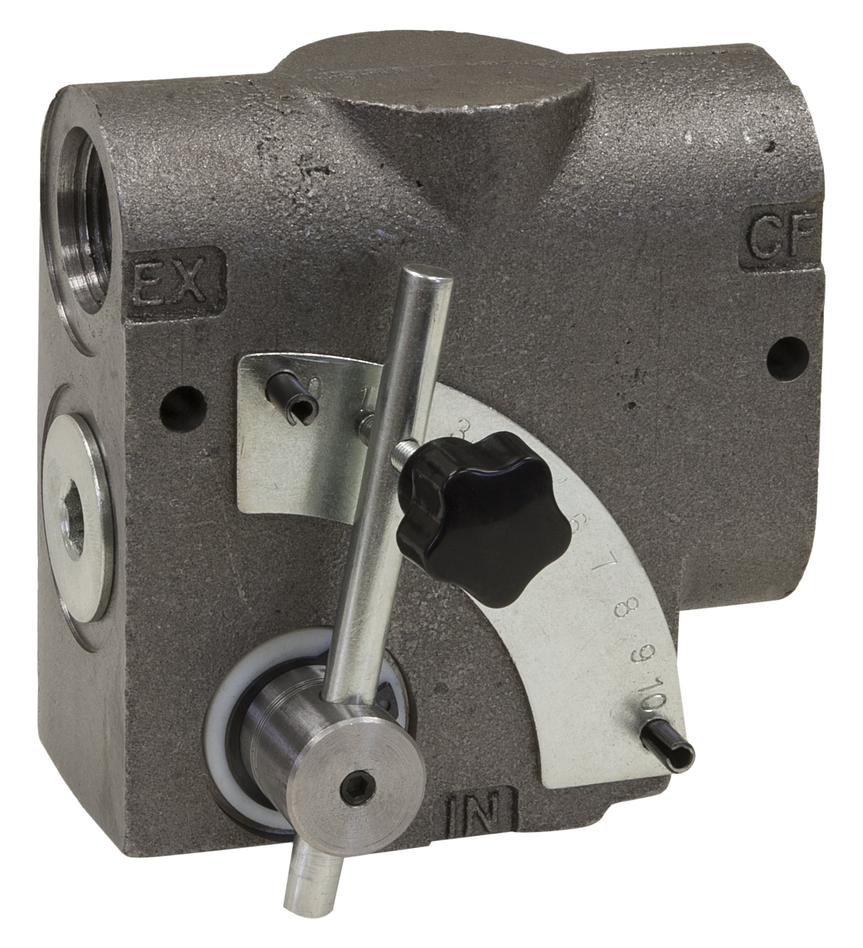 Divisor de flujo Buyers Products HFDL075SAE para sistemas hidráulicos de maquinaria 2