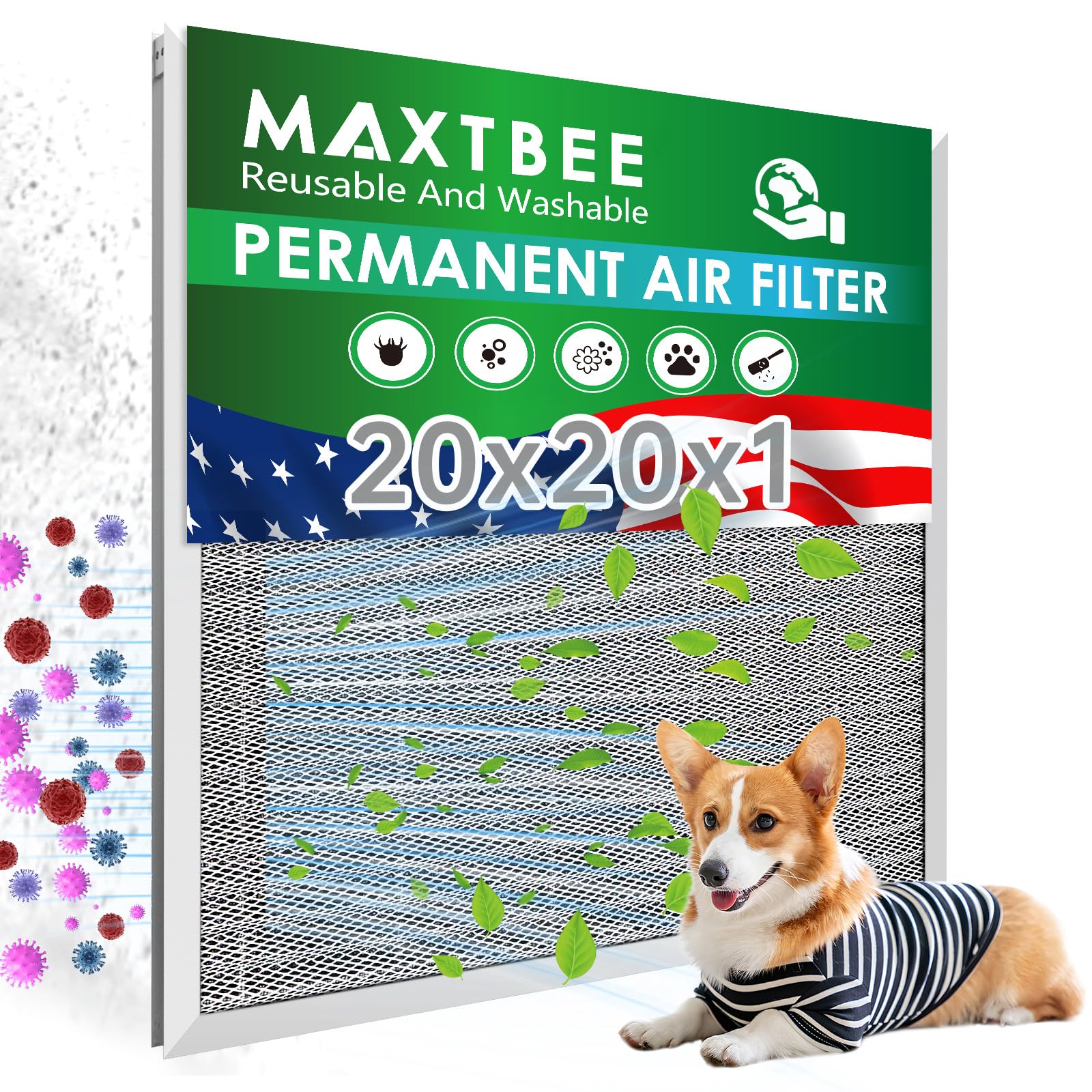 MAX MERV 8 Electrostatic Air Filter