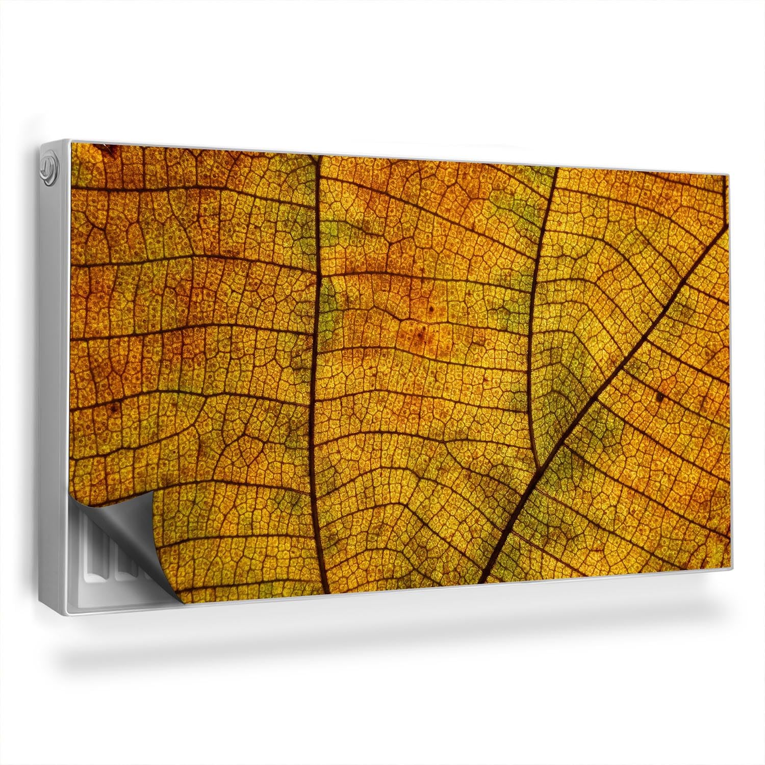 Tapis de radiateur design 110x60 pour une cuisine chaleureuse au décor de feuilles d'automne
