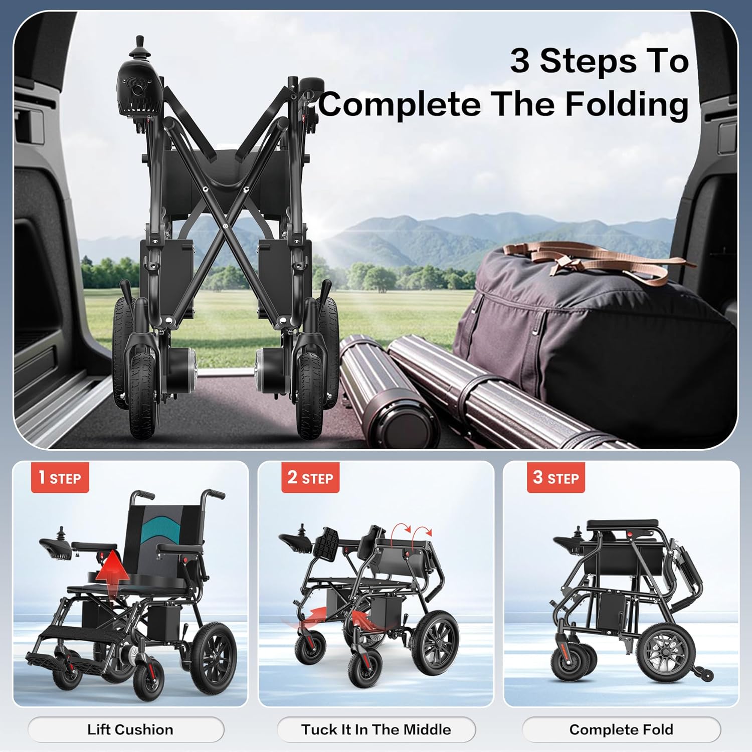 3 Steps To Complete The Folding