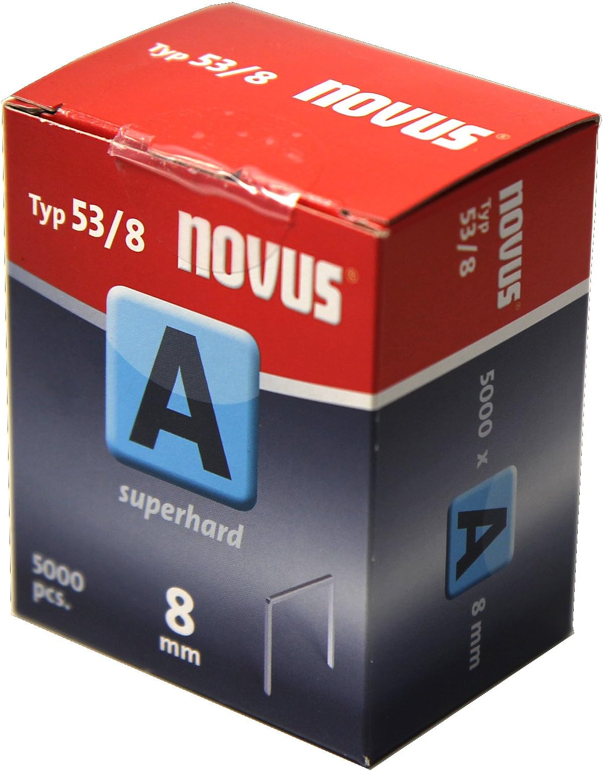 Agrafes En Fil Fin Type 53 - Lot De 800, 18 Mm, Galvanisées, Pour Tissu, Cuir, Capitonnage Et Moquette