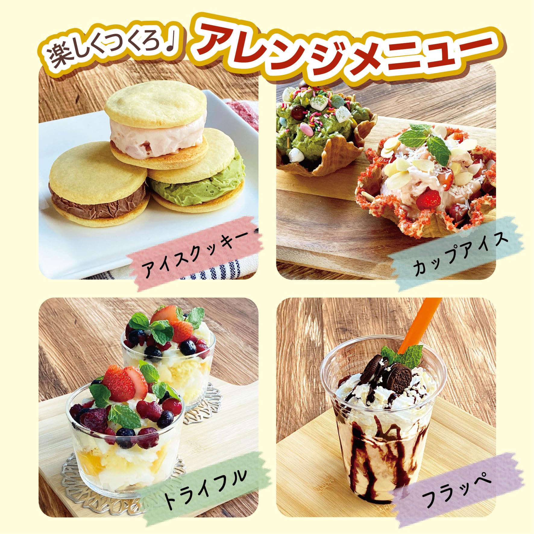 Nippn ニップン めちゃラクアイスの素 コールドストーン 50g×4個