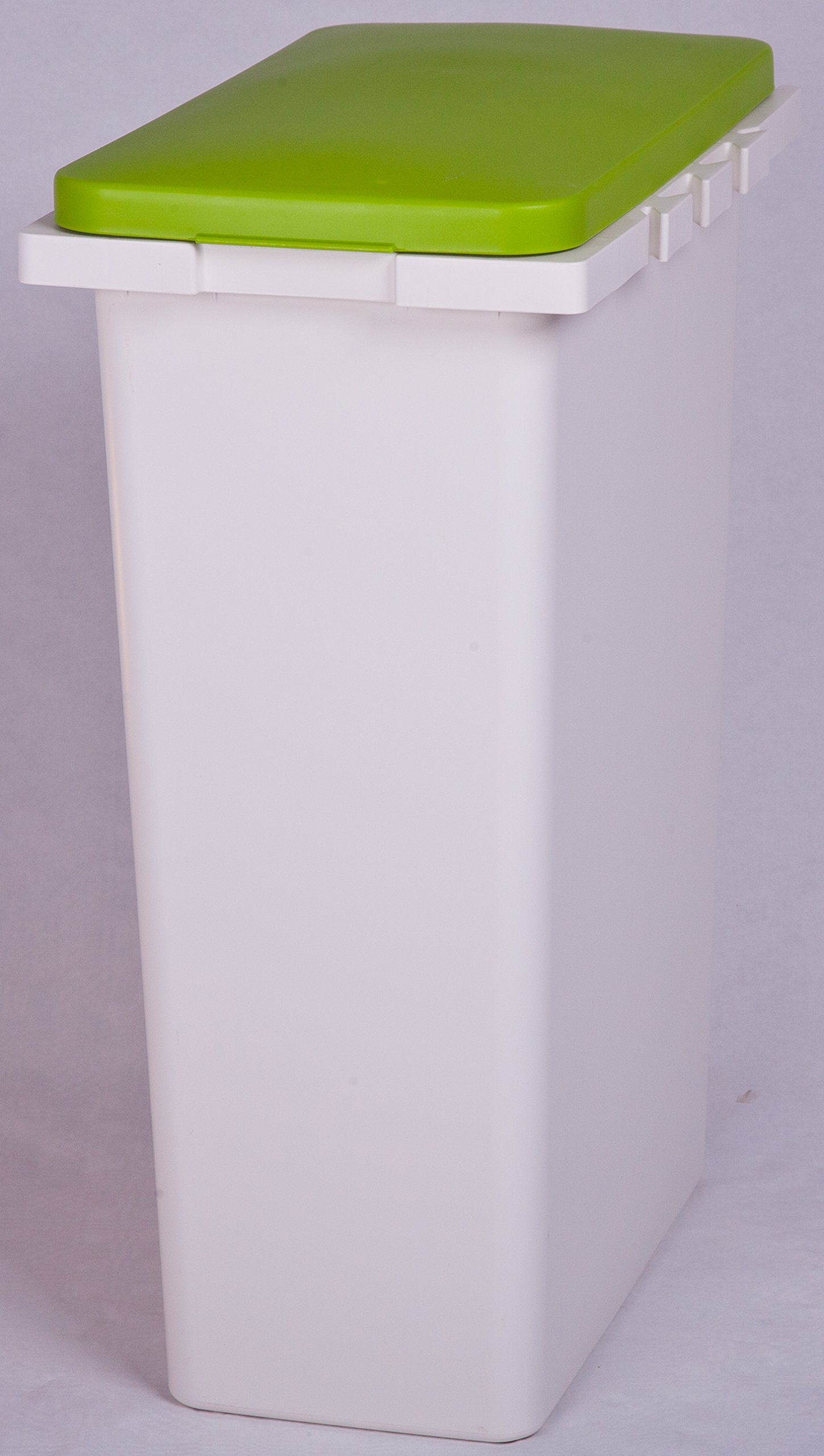 3 x 30 Litre Interlocking Waste/Recycle/Laundry Sorting Plastic Bins