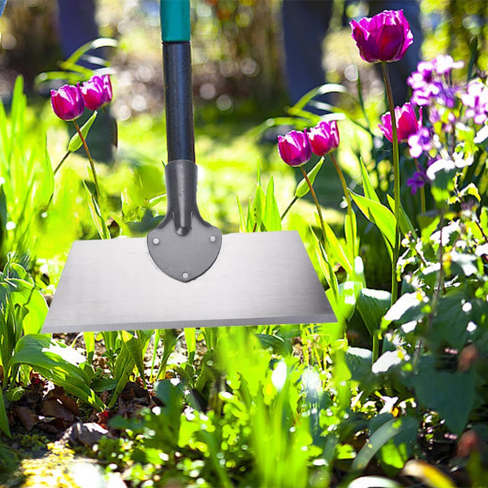 Pelle De Jardin Multifonction 20cm En Acier - Outil De Nettoyage Idéal Pour Désherber, Gratter La Neige Et Plus (Sans Manche)