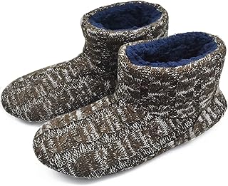 fluffy slipper boots mens