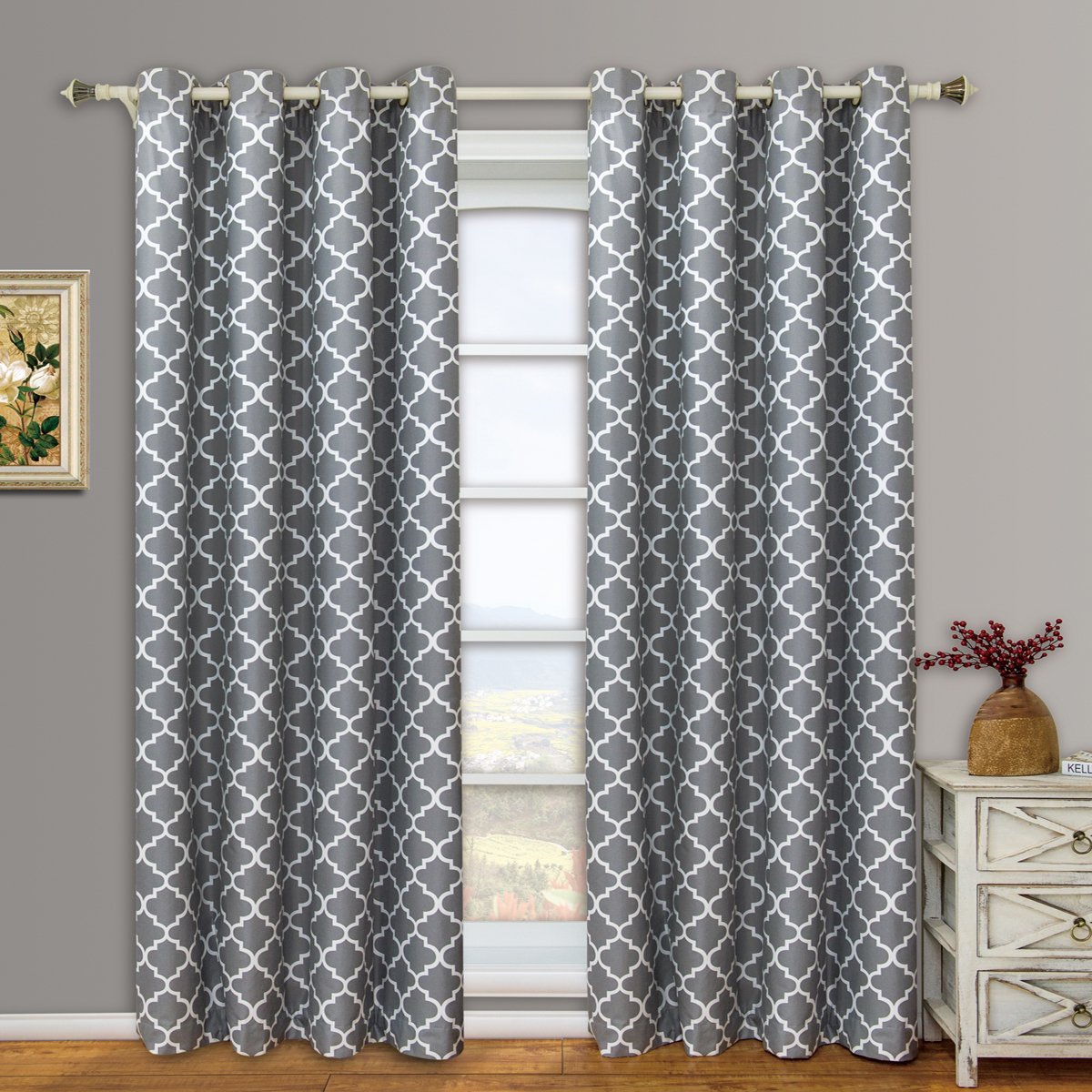 Contemporary Grommet Curtains Curtains & Drapes 2023