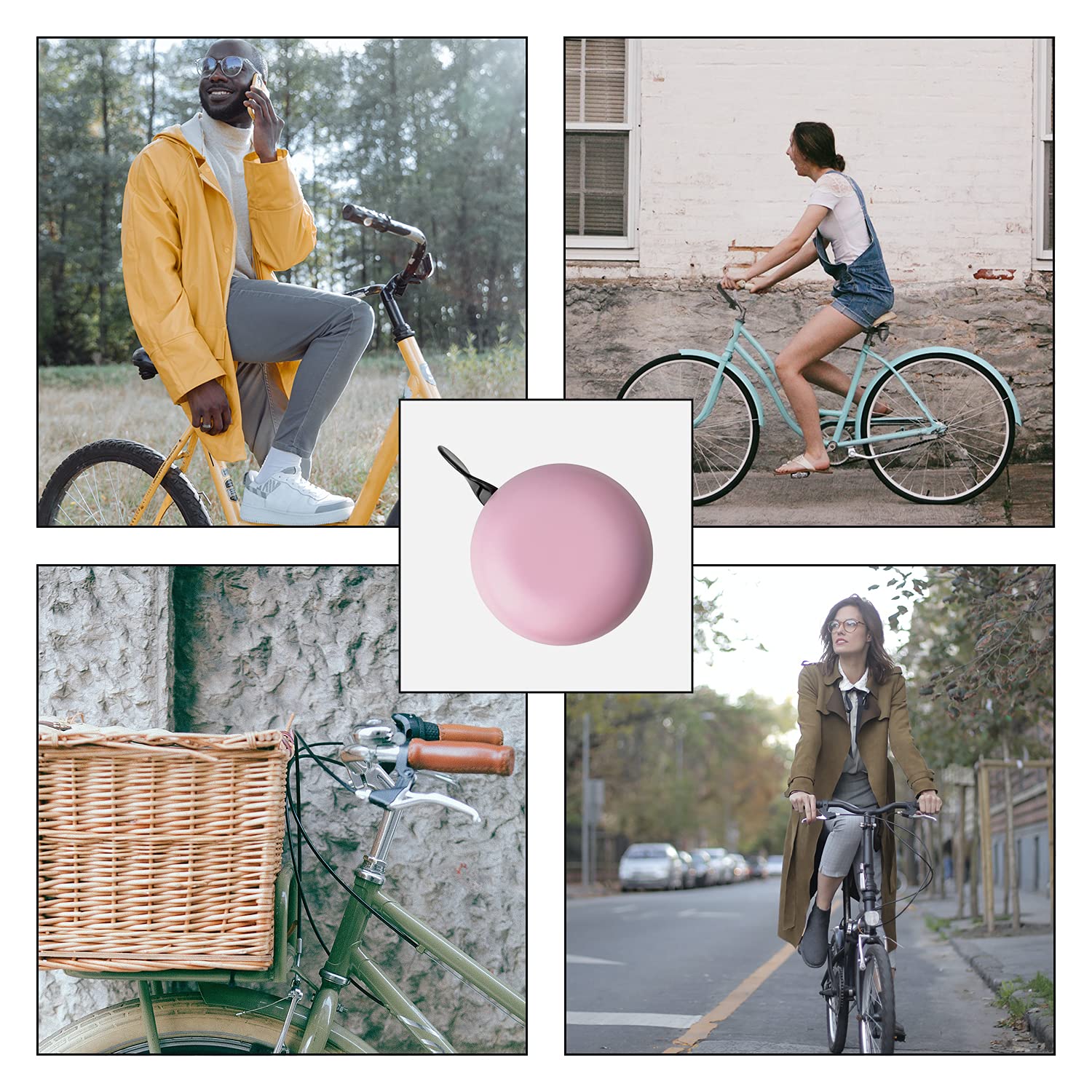 Campanello Per Bici Urban Zweirad Big Mama - Suono Forte E Chiaro, Per Bici Olandesi E Da Donna - Foto 5