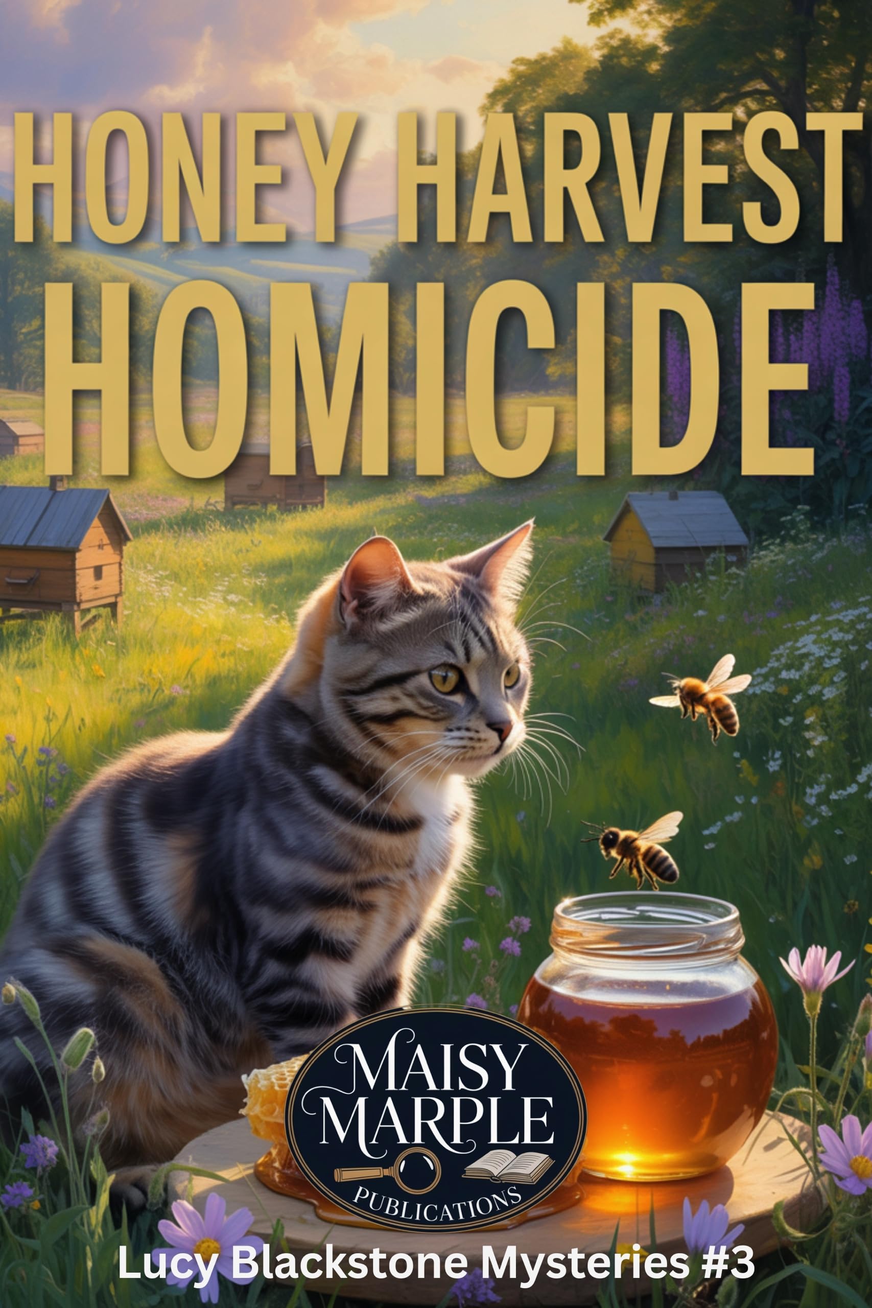 Honey Harvest Homicide: A Small Town Cozy Mystery (Lucy Blackstone Mystery Series Book 3)