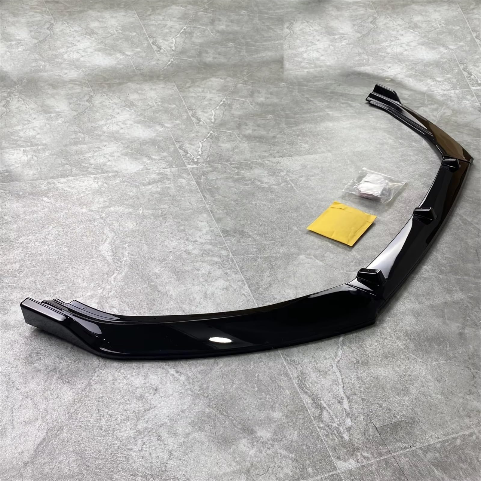 Parachoques Delantero Coche Spoiler Difusor Divisor Labios Parachoques Delantero 3 Piezas para Seat para Leon MK2 1P S/T para TSI Facelift 09-12 Bodykits Tuning Kit lip