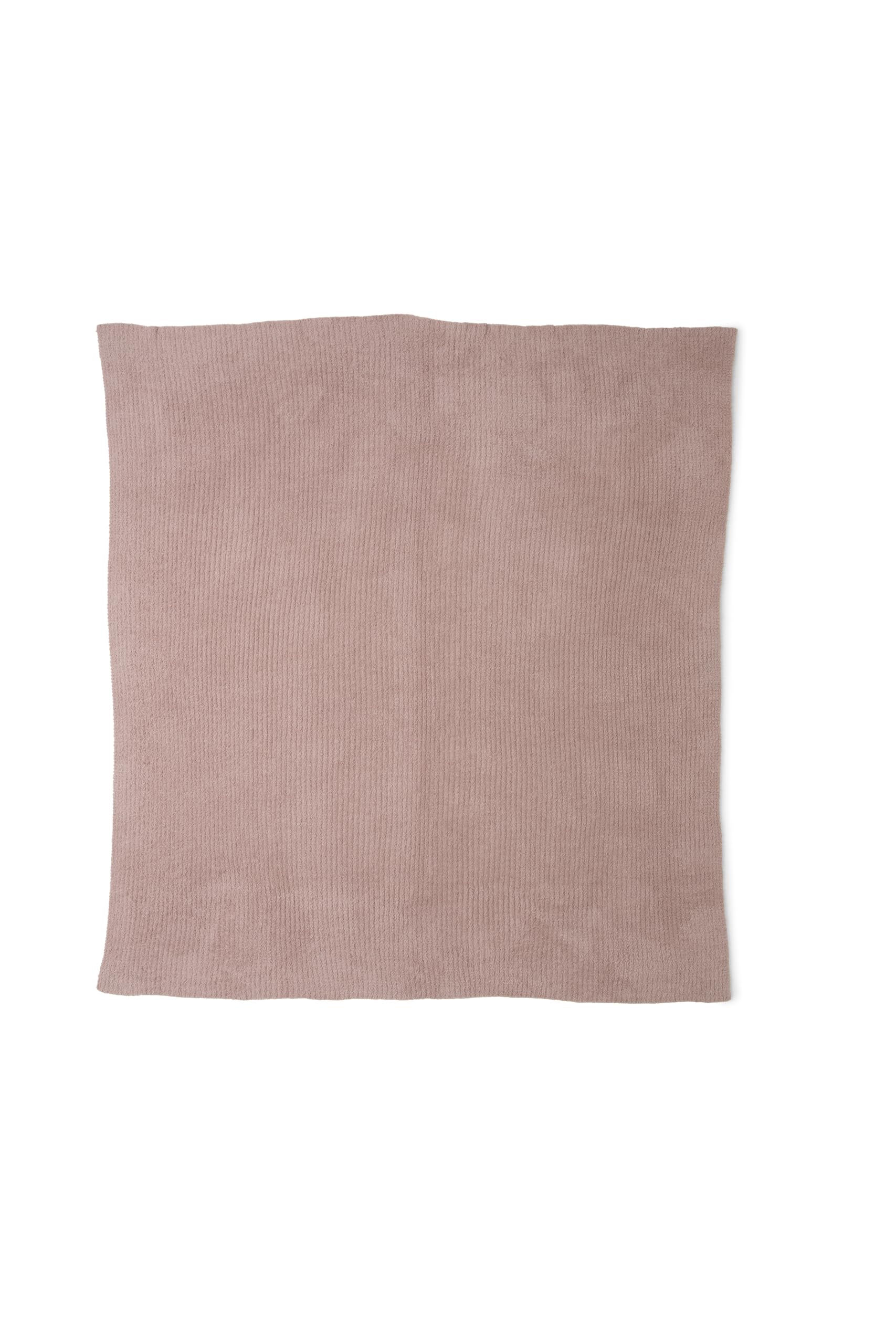 Barefoot Dreams CozyChic Rippstrick-Bettdecke – Kuschelig Warm, King-Size (106 X 92 Zoll), Weiß
