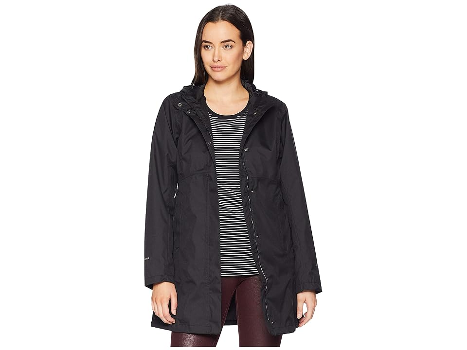 

Eddie Bauer Mackenzie Trench Coat (Black) Women's Coat