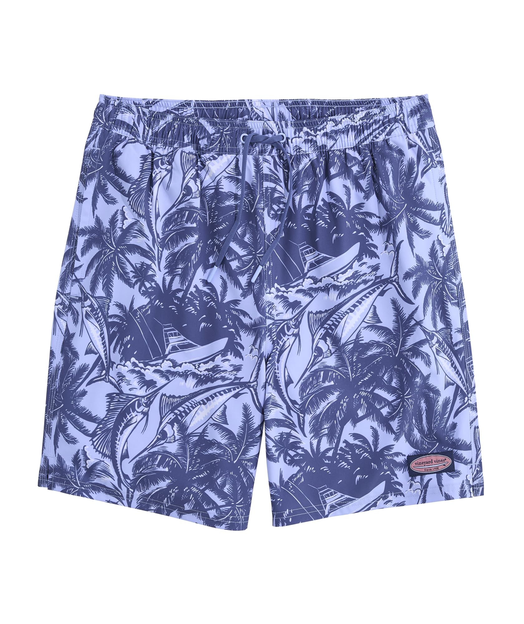 Vineyard Vines Mens 7" Printed Chappy Trunks