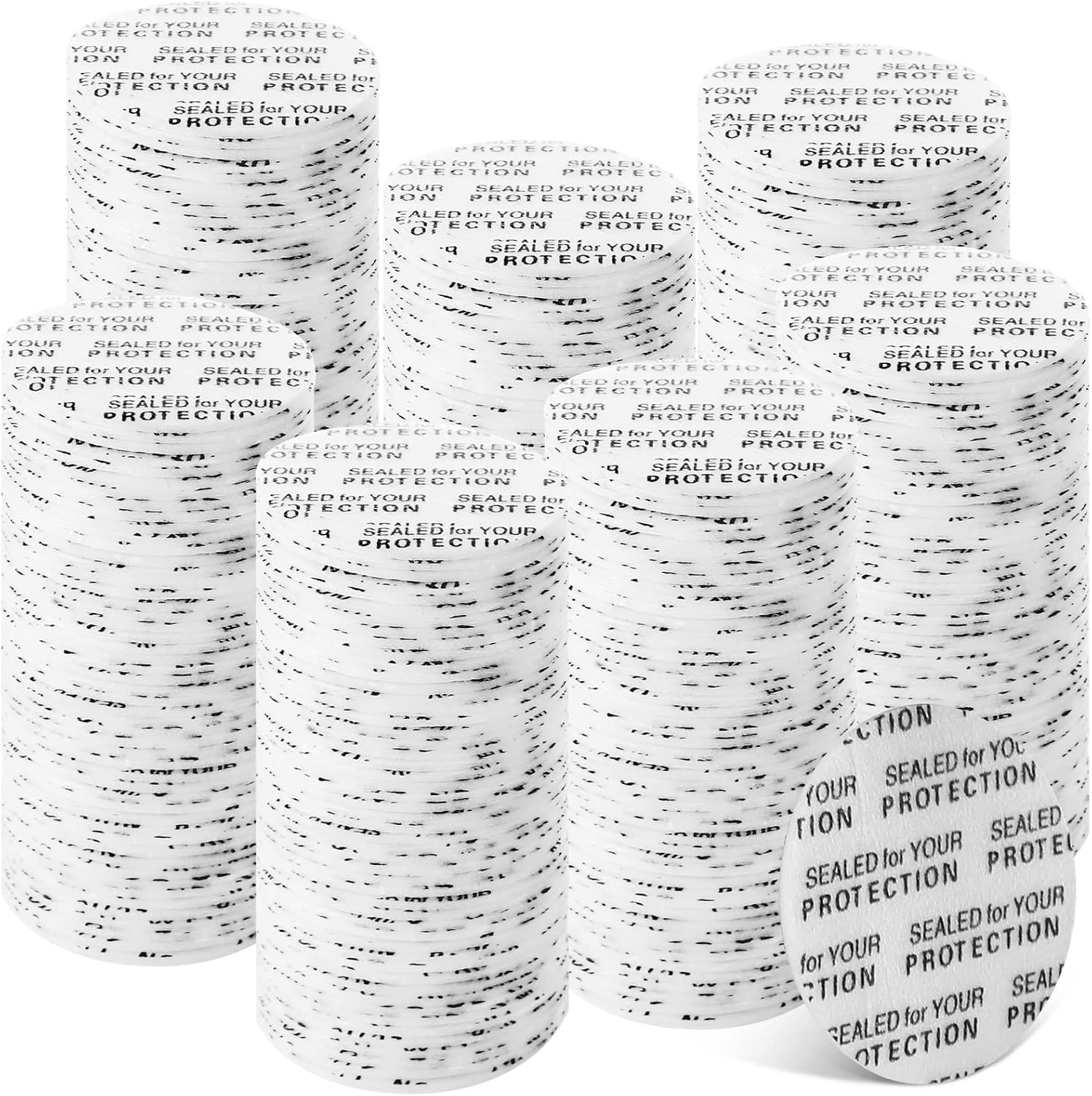 300 Pieces Pressure Sensitive Bottle Seals Liners