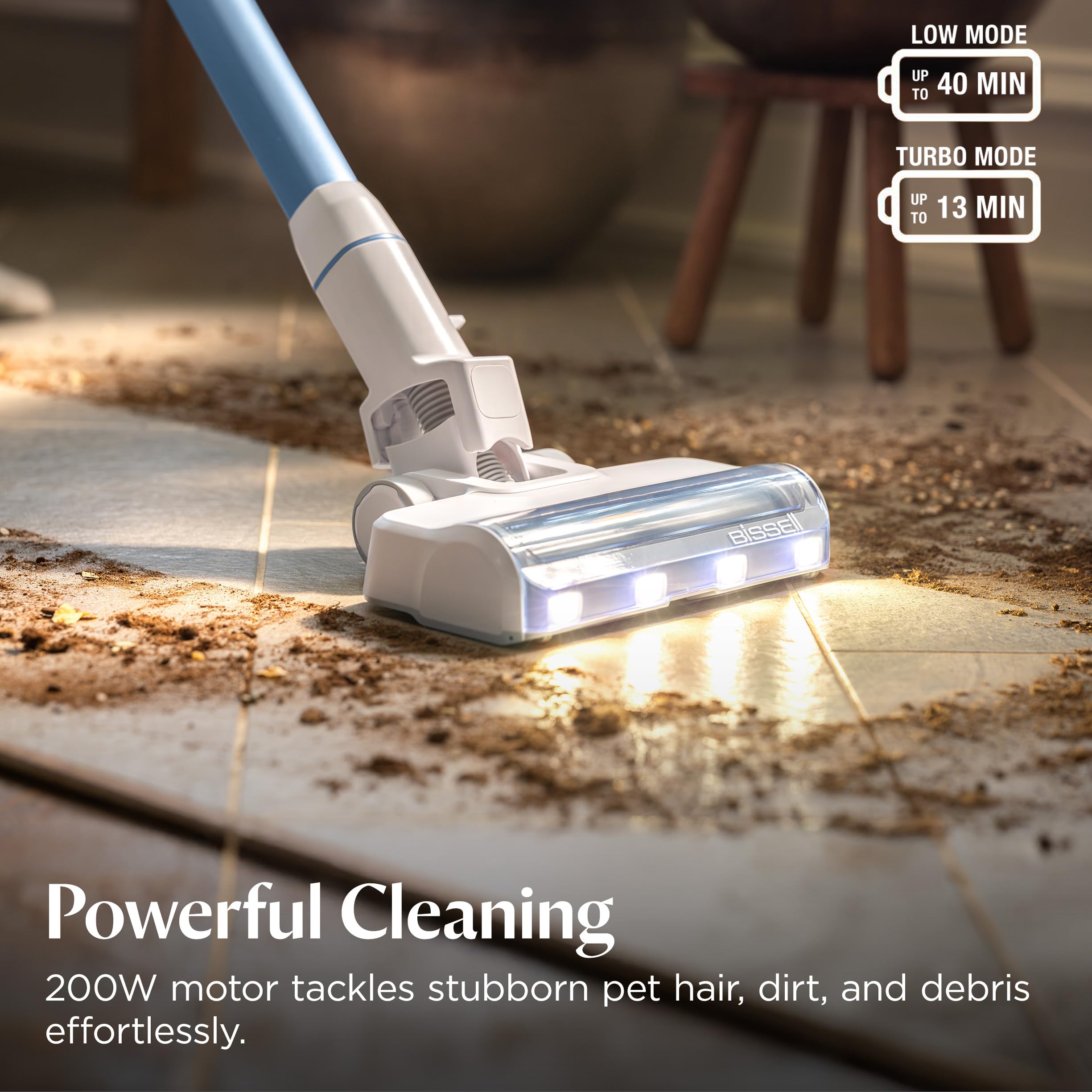 Bissell PowerClean 200W Self-Standing Cordless Vacuum, 4173 view 2