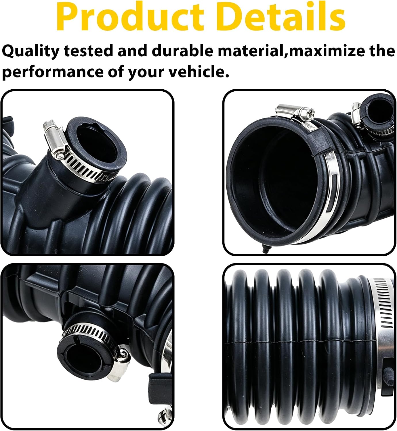 16576-1MA0B Engine Intake Hose Left Side for Infiniti M37 2011-2013