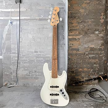 フェンダー　ジャズベース　ホワイト　5弦 Fender American Professional II Jazz Bass V - Olympic White