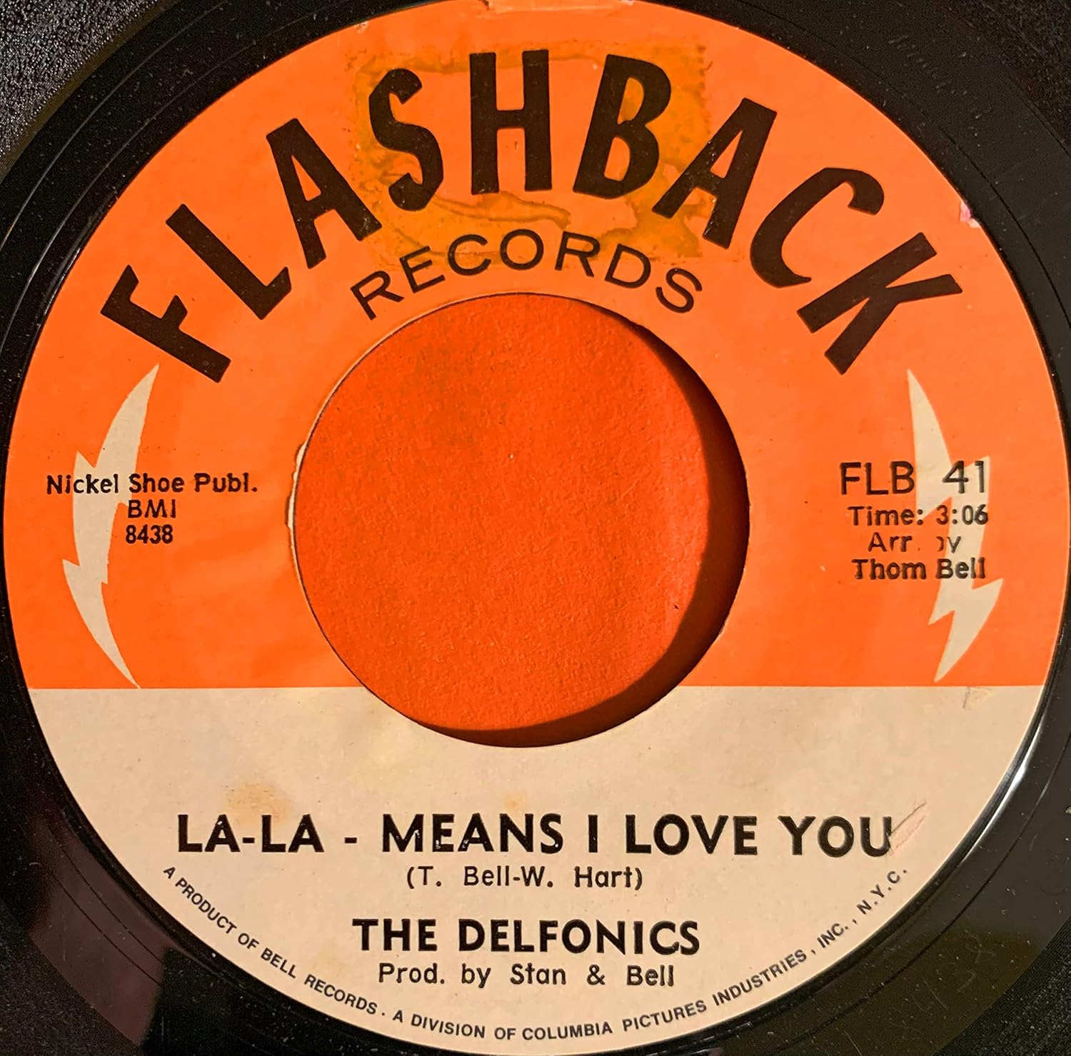 DELFONICS LA LA MEANS I LOVE YOU 7 inch vinyl / 45 by The Delfonics