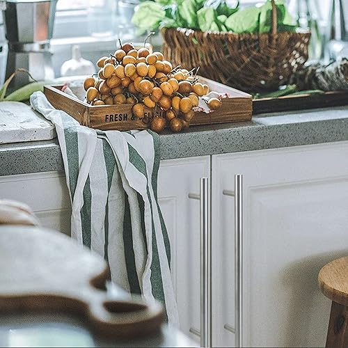 Miniatura 7 de Paquete de 15 tiradores redondos de acero inoxidable 304 de acero inoxidable de 6 pulgadas de longitud total, 3-34 pulgadas entre centros de