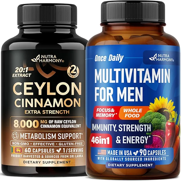 NUTRAHARMONY Ceylon Cinnamon & Multivitamins for Men Capsules