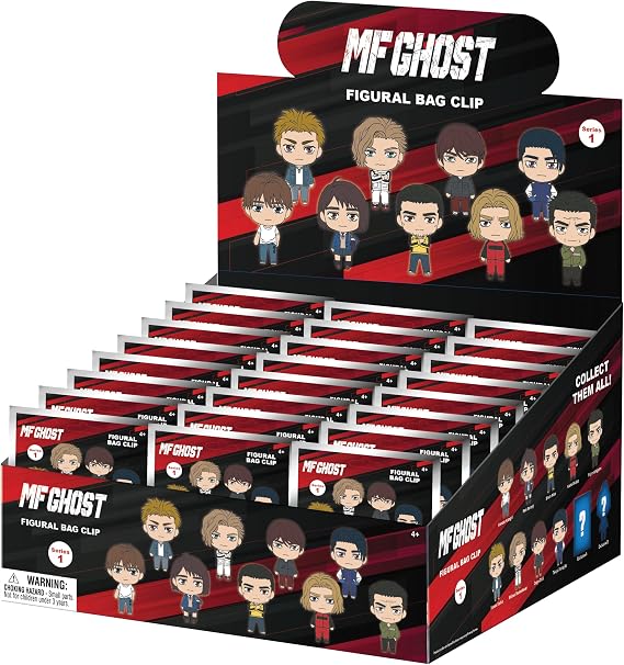 MF Ghost Series 1 5 Collectible Bag Clip Blind Bag (ONE Random Figure) Anime Character Keychain/Backpack Accessory | Official Licensed Merchandise