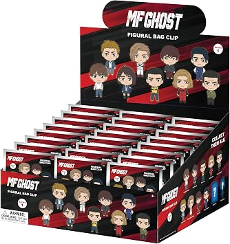 MF Ghost Series 1 5 Collectible Bag Clip Blind Bag (ONE Random Figure) Anime Character Keychain/Backpack Accessory | Official Licensed Merchandise