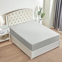 Vista 36 de Mellanni California King Fitted Sheet - Iconic Collection Bedding Sheets with up to 16 inch Deep Pocket - Soft & Cooling - Fade & Stain Resistant