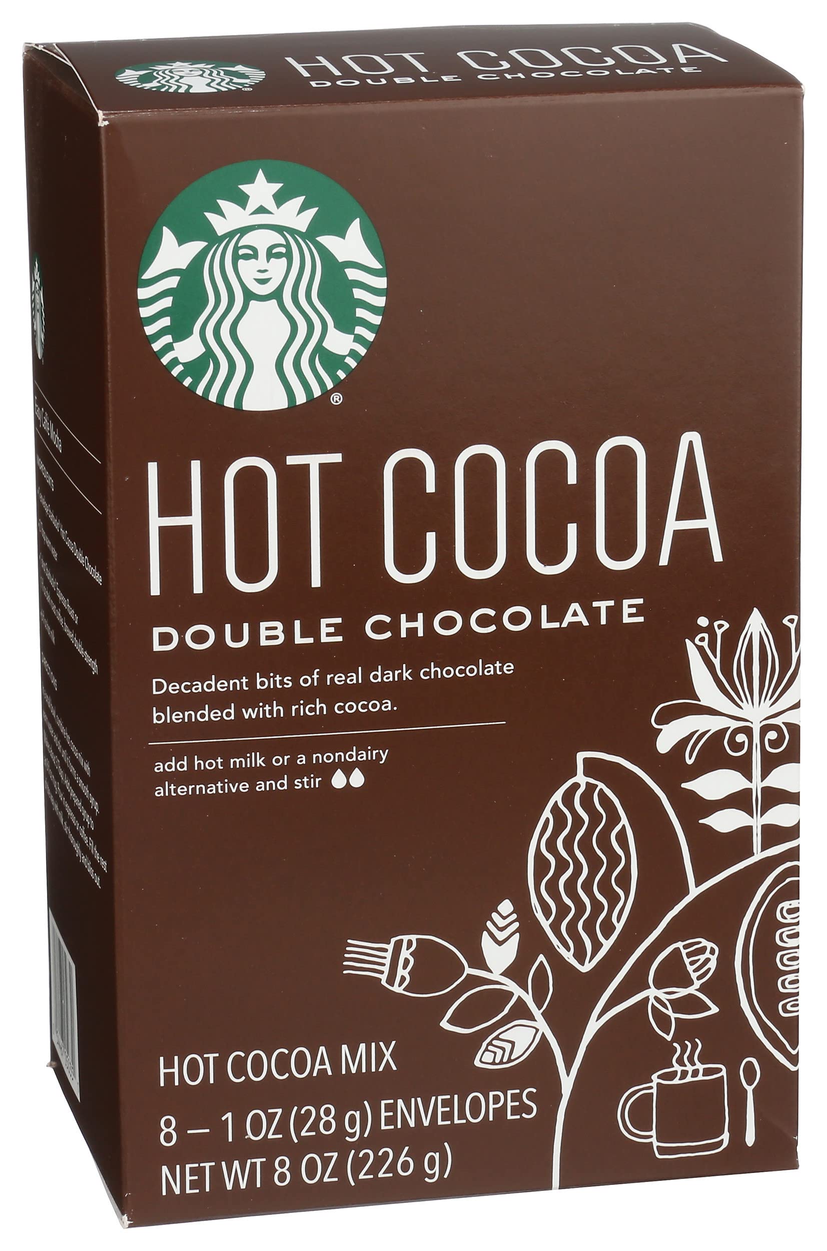 Amazon.co.jp: スターバックスホットココアミックスダブルチョコレート