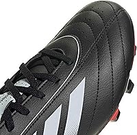 Vista 6 de adidas Womens Goletto Ix Firm Ground/Multi Ground Negro/Blanco/Mejor Escarlata