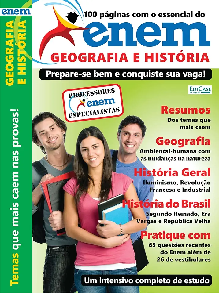 Livro Enem 2 - Geografia e História: Prepare-se bem e conquiste sua vaga!