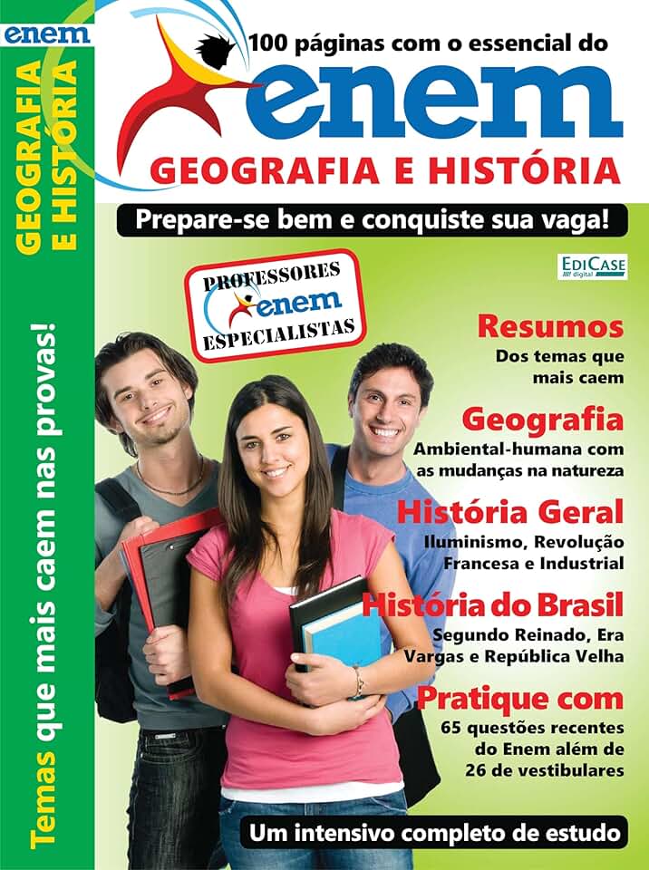Livro Enem 2 - Geografia e História: Prepare-se bem e conquiste sua vaga!