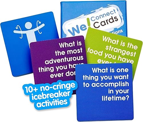 We Connect Cards Preguntas para romper el hielo juegos de construcciĂłn de confianza actividades de construcciĂłn de equipo iniciadores de We Connect Cards Preguntas para romper el hielo juegos de construcciĂłn de confianza actividades de construcciĂłn de equipo iniciadores de