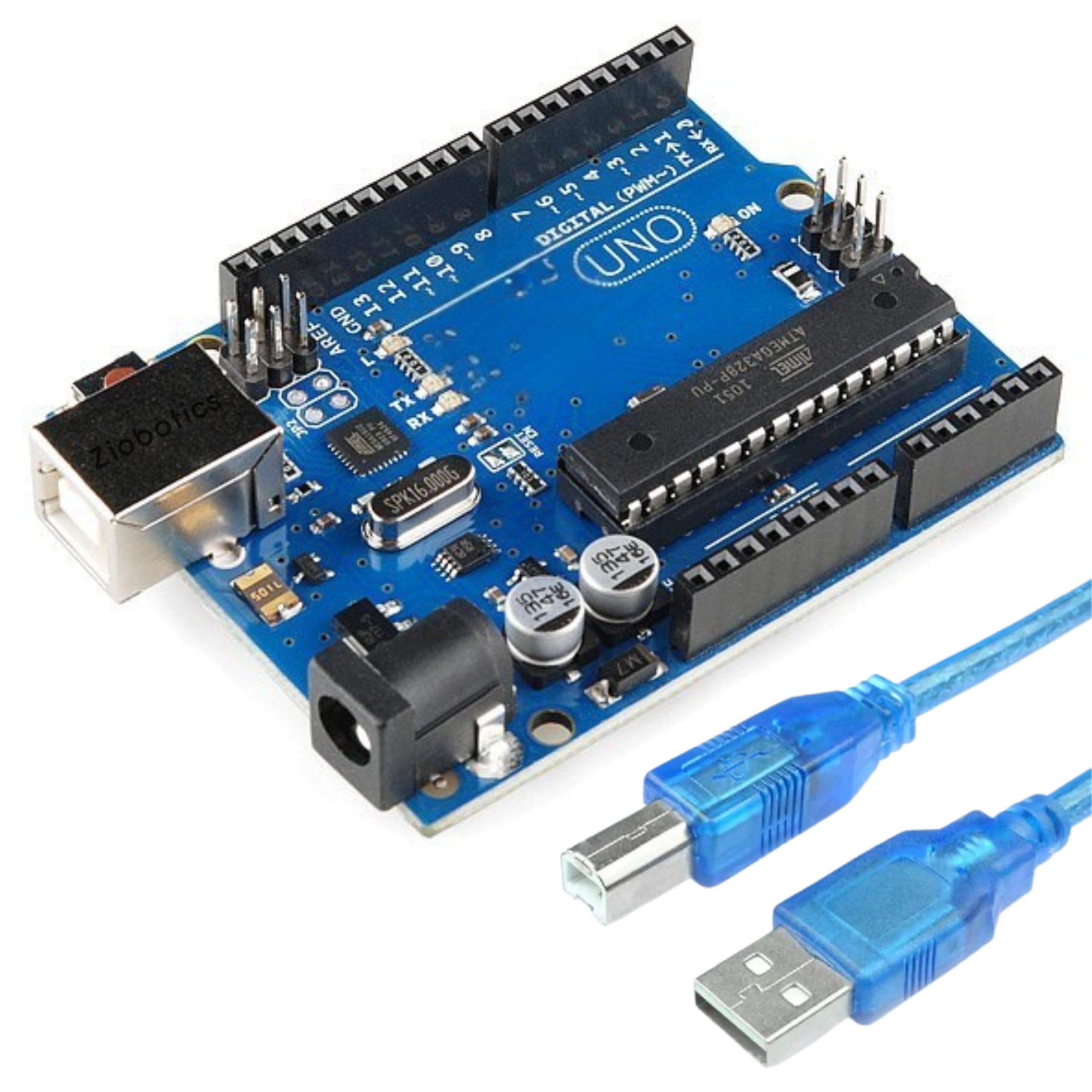 Ziobotics UNO R3 Compatible Development Board – ATmega328P