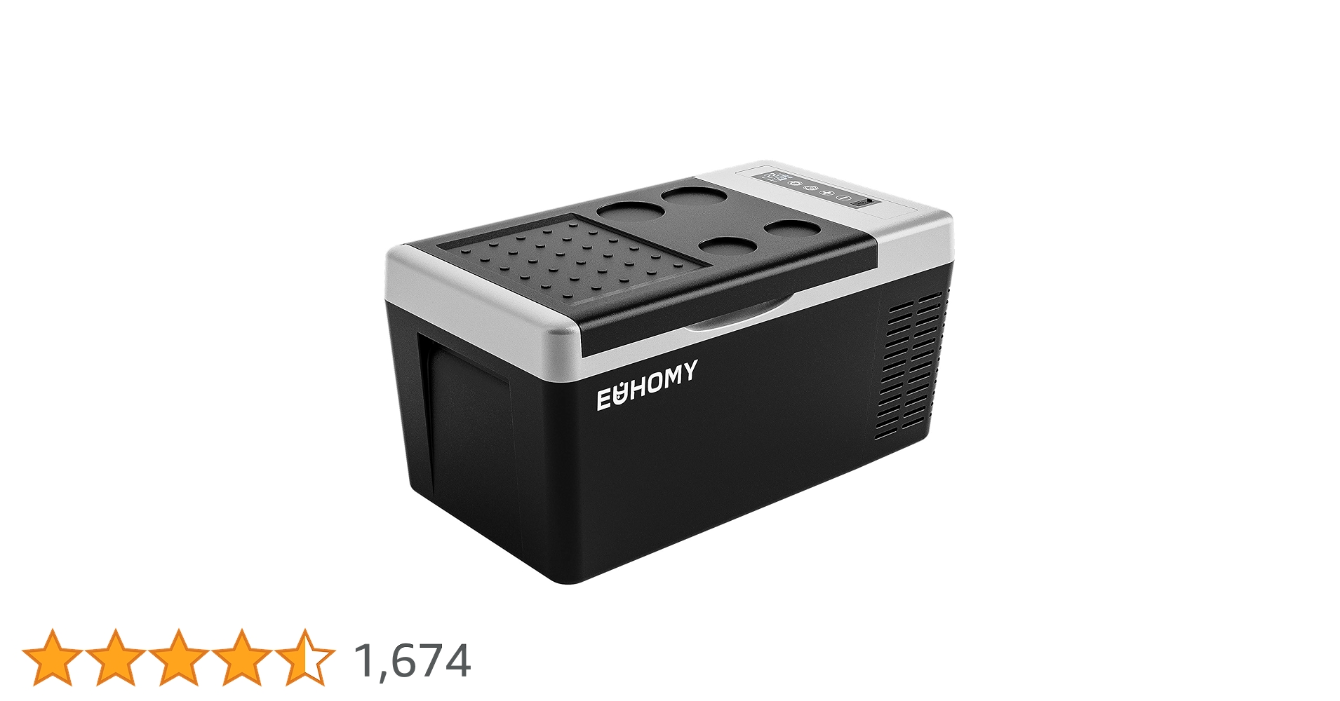 Amazon.co.jp: EUHOMY 車載冷蔵庫 ポータブル冷蔵庫 小型 【-20℃～20