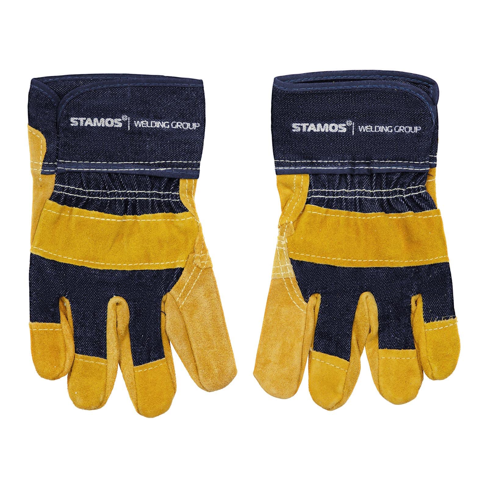 Stamos Welding Group SWG01M Gants de soudeur Taille M doublé Gants de soudure Gants soudeur Gants soudure