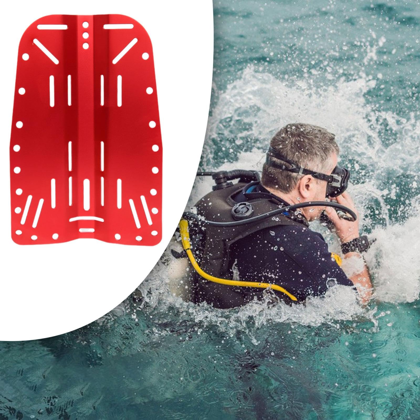 Predolo Plaque Dorsale de Plongée sous-Marine, Gilet Stabilisateur, Harnais, Support de Bouteille