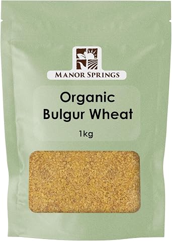 Organic Bulgur Wheat 1kg by Manor Springs Organic